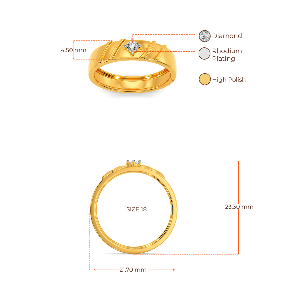 When We Met Diamond Rings For Men