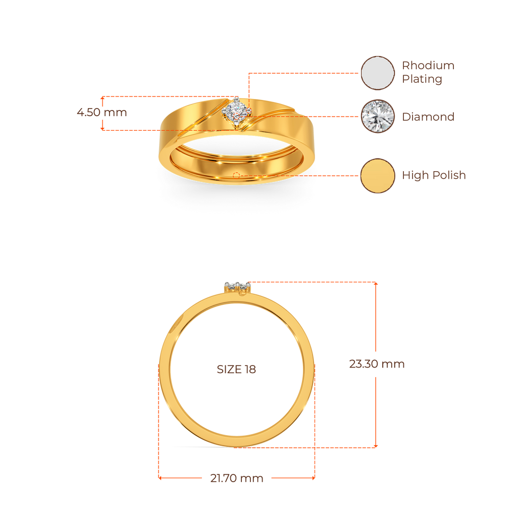 You Belong With Me Diamond Rings For Men