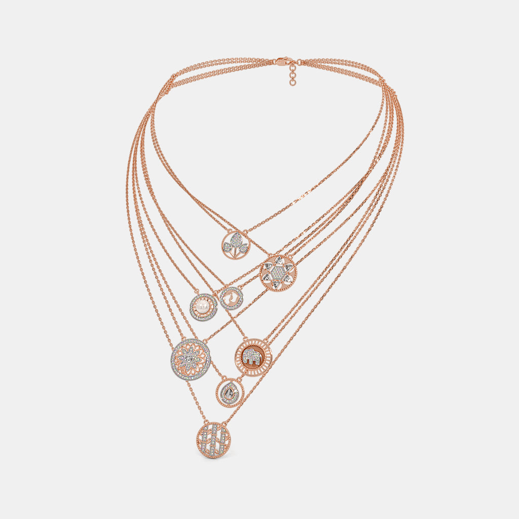 The Shriya Ashta Multi Layered Necklace