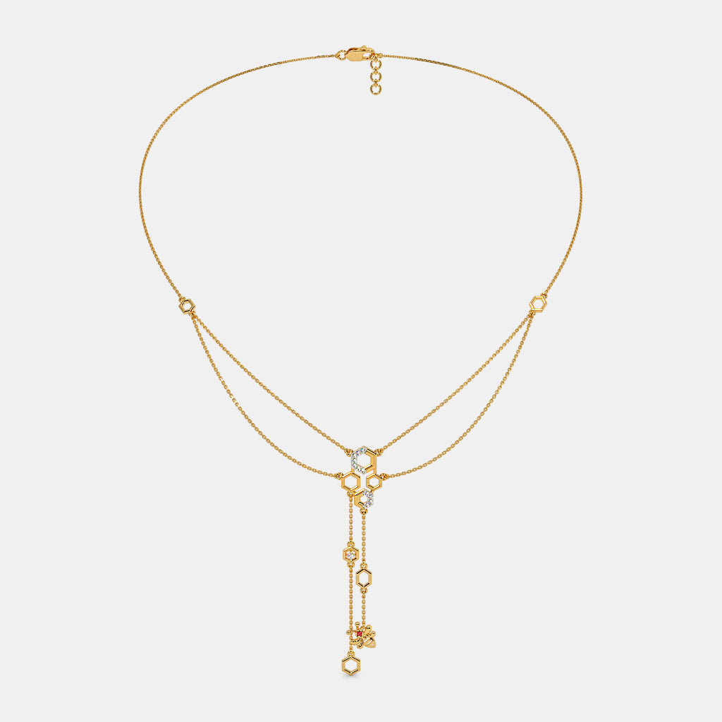 The Meliza Lariat Necklace