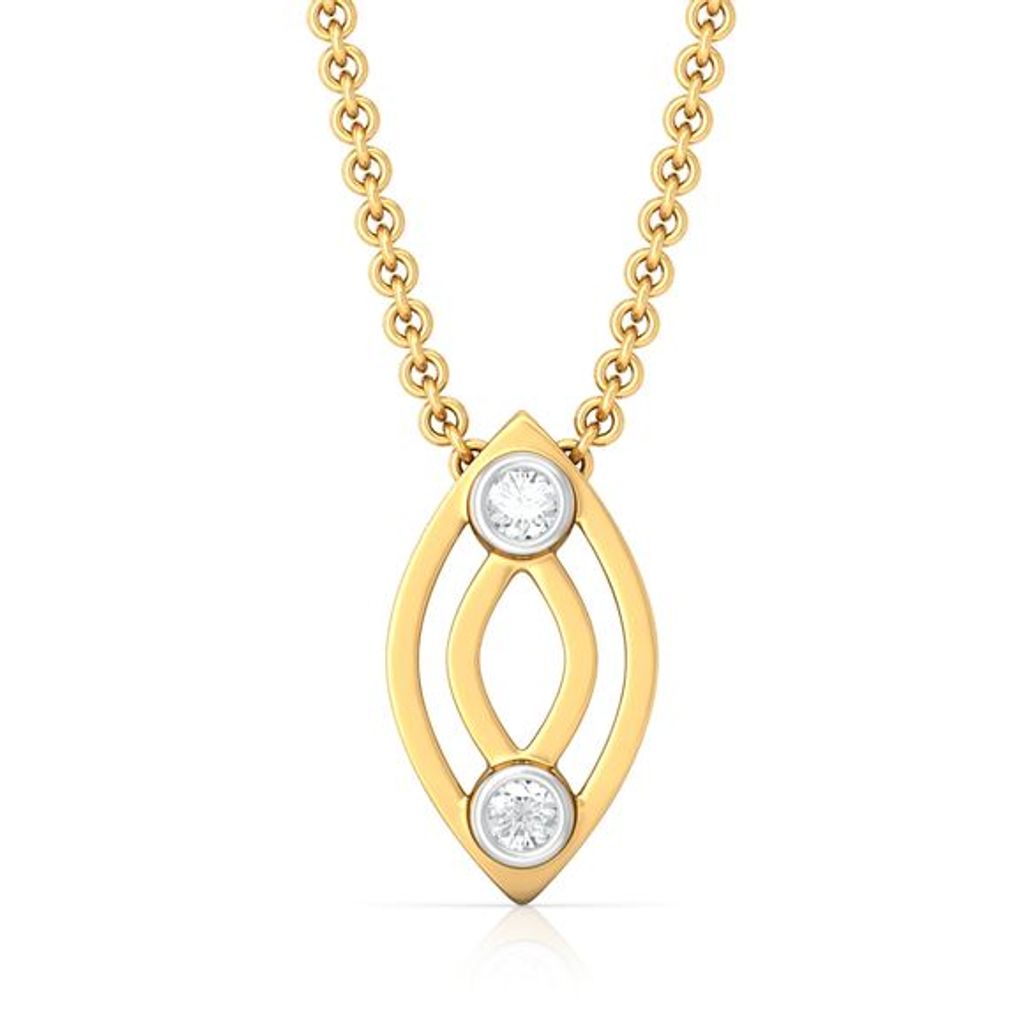 Petal to the Metal Diamond Pendants