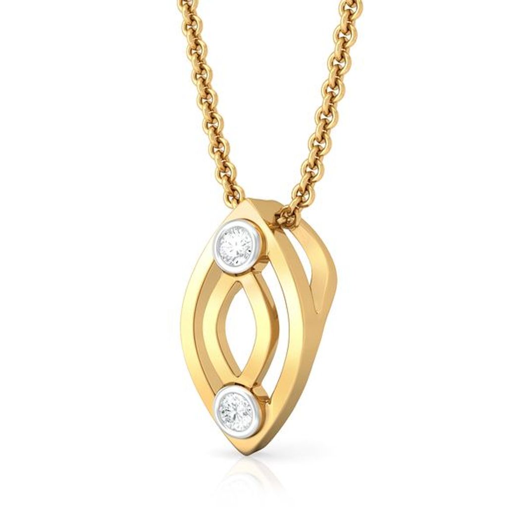 Petal to the Metal Diamond Pendants