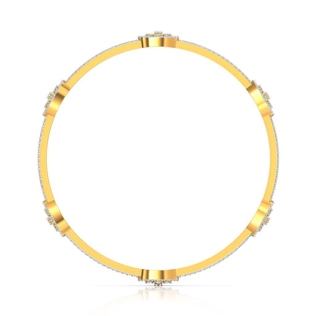 Atomic Girl Diamond Bangles