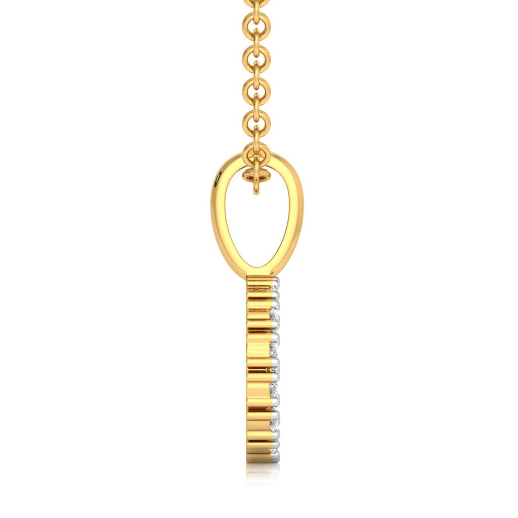 Happy Hoop Diamond Pendants