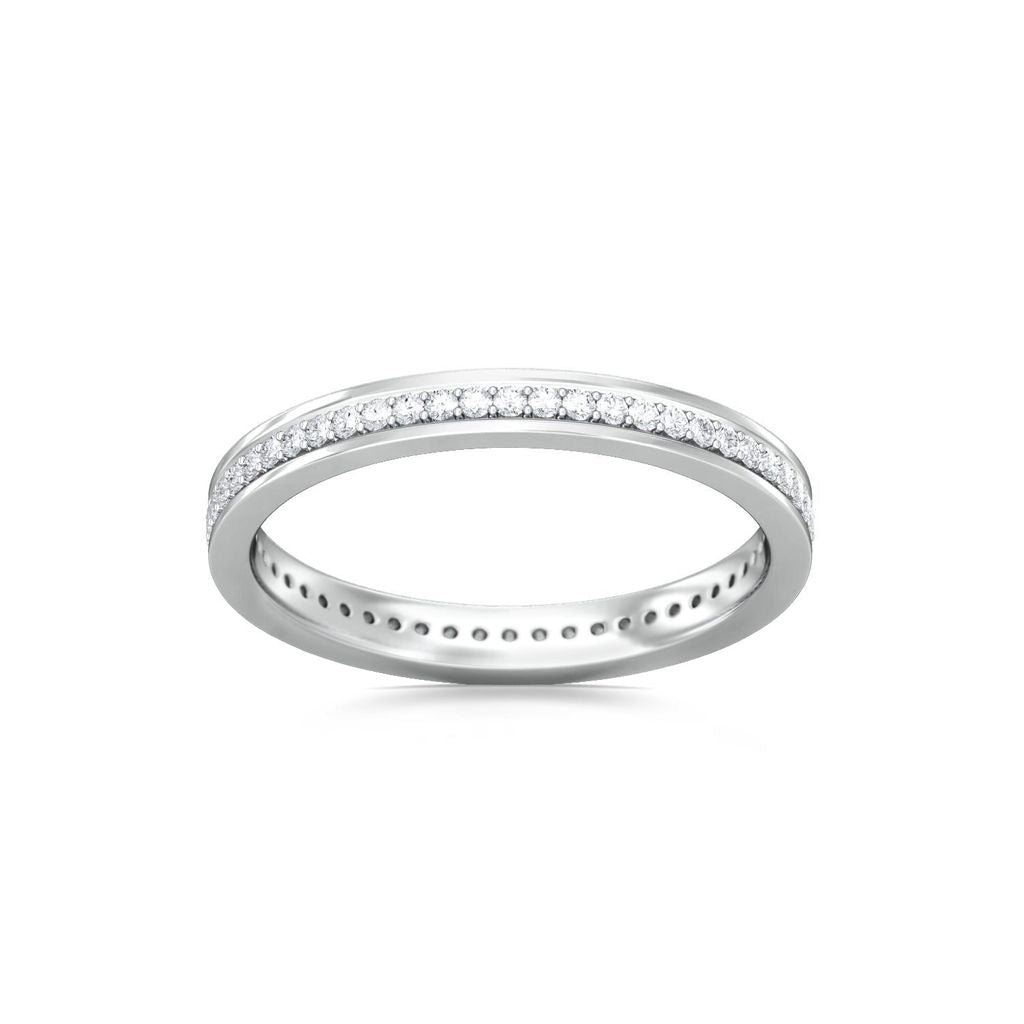 Fine Line Diamond Rings