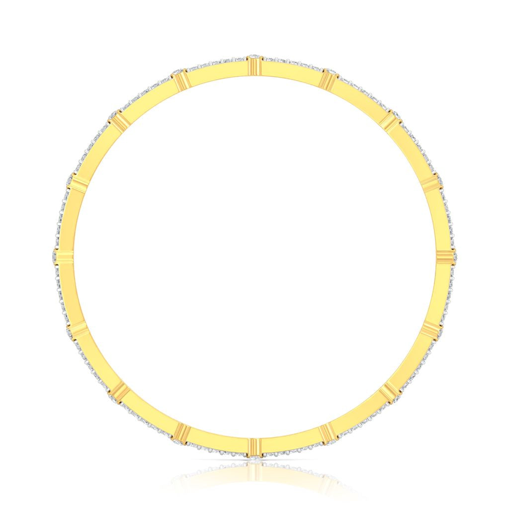 Train of Diamonds Diamond Bangles