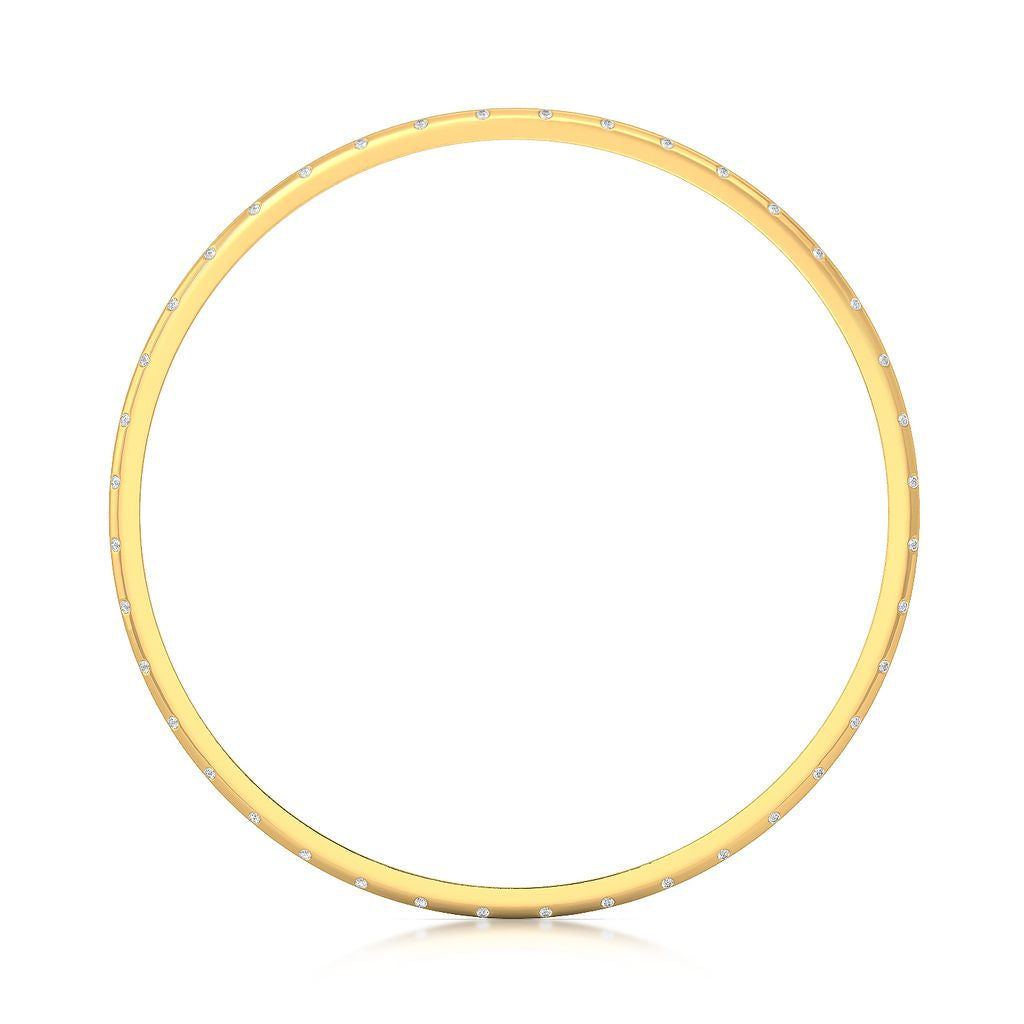 Hint of Bling Diamond Bangles