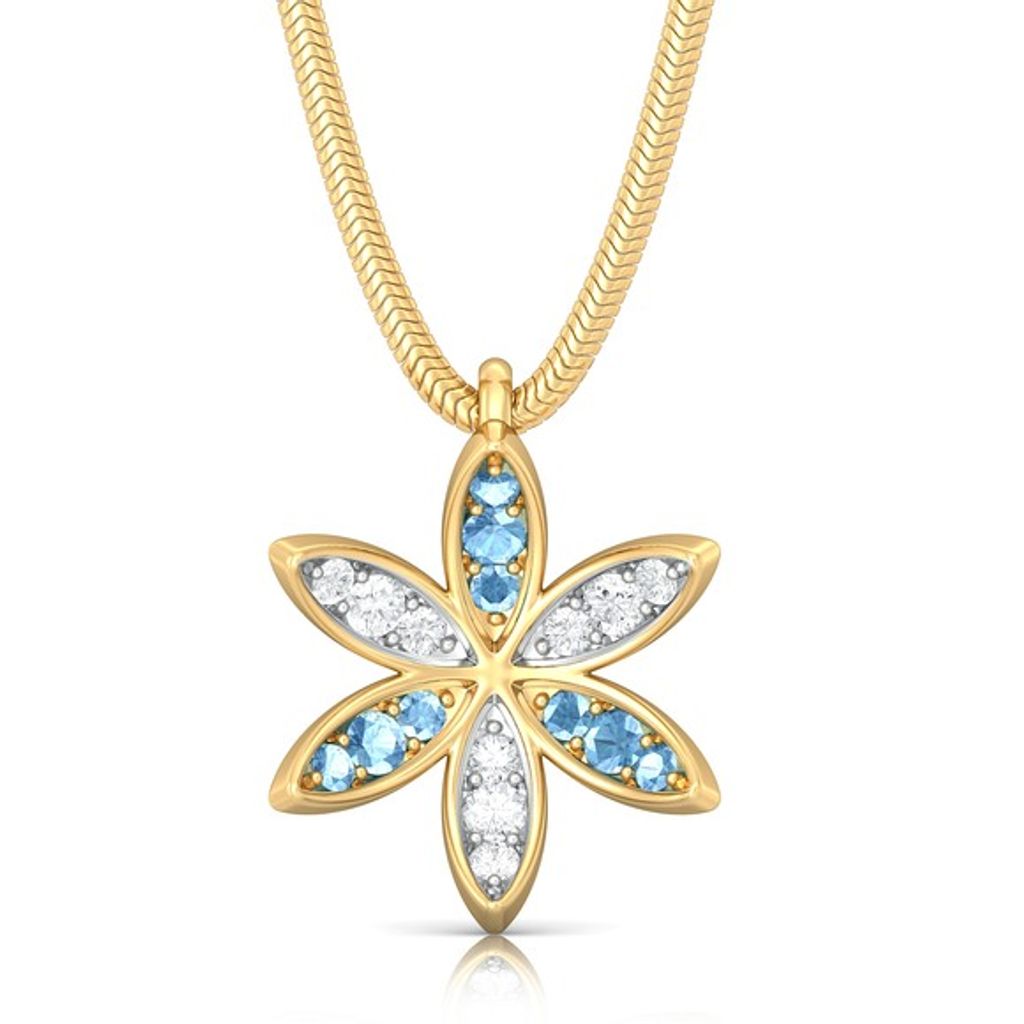 Flower Rush Diamond Pendants