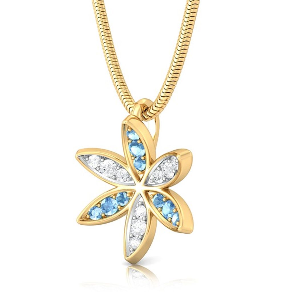 Flower Rush Diamond Pendants