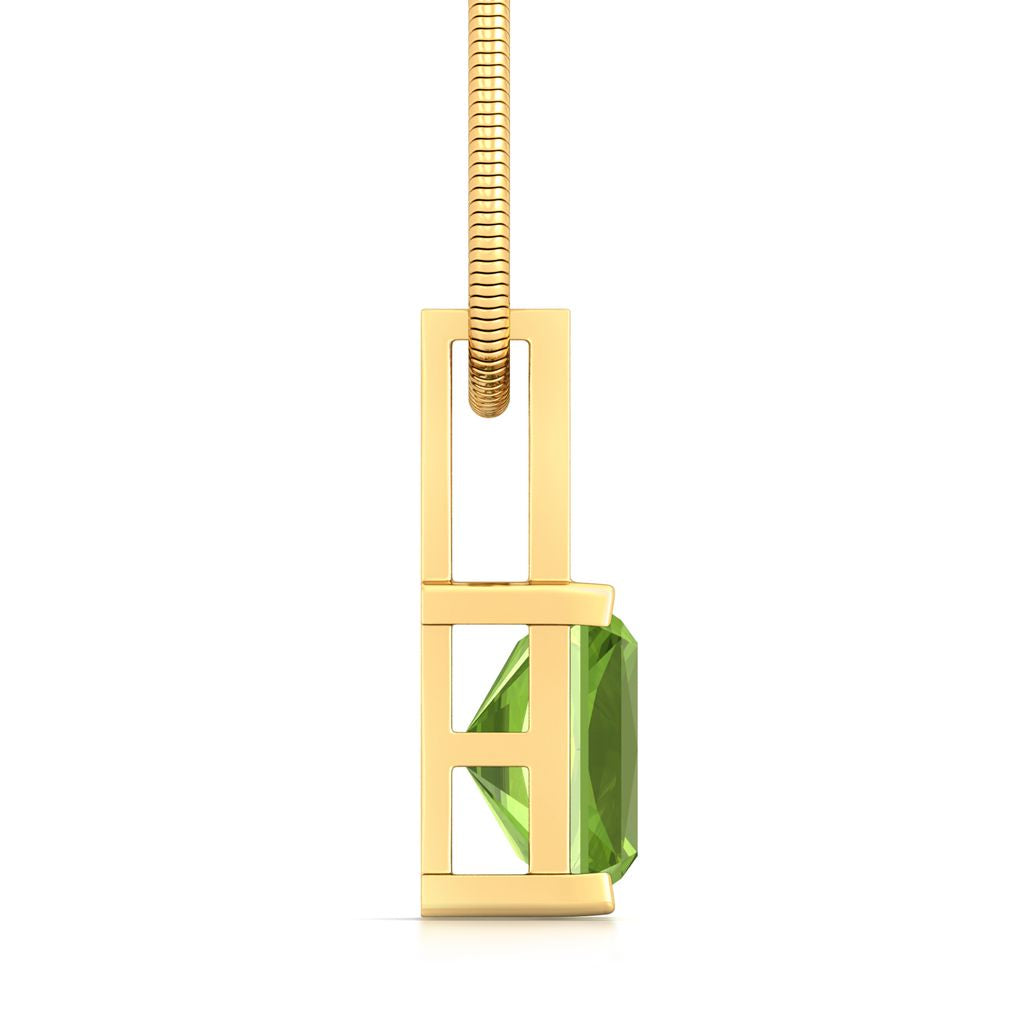 Olive Diamond Pendants