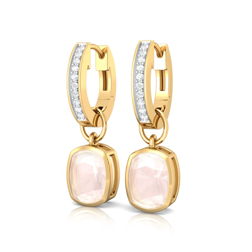 Blush Diamond Earrings