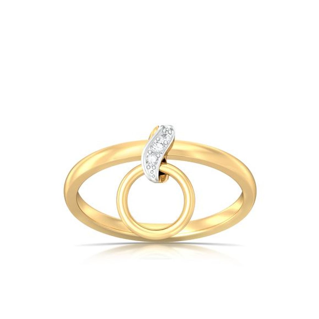 Twirly Whirls Diamond Rings