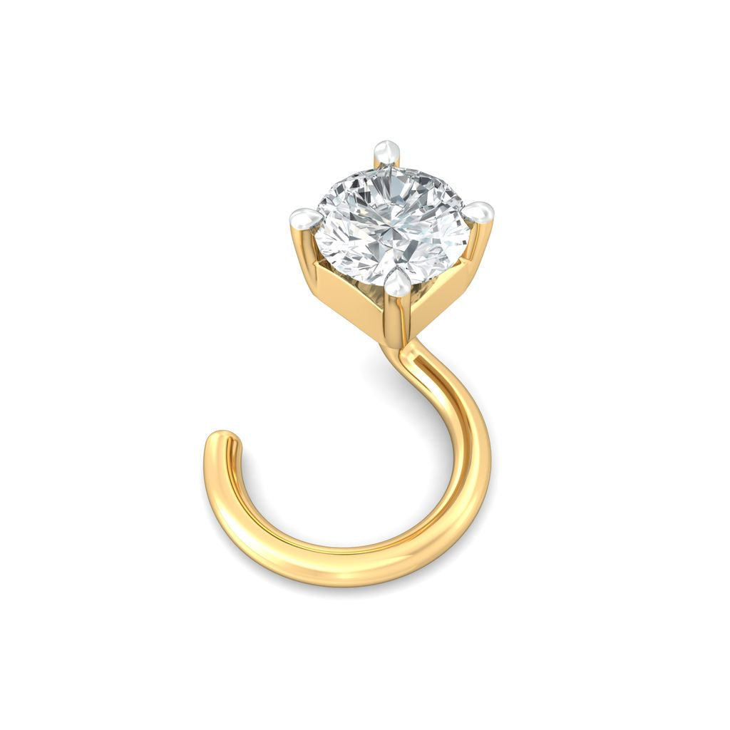 One Love Diamond Nose Pins