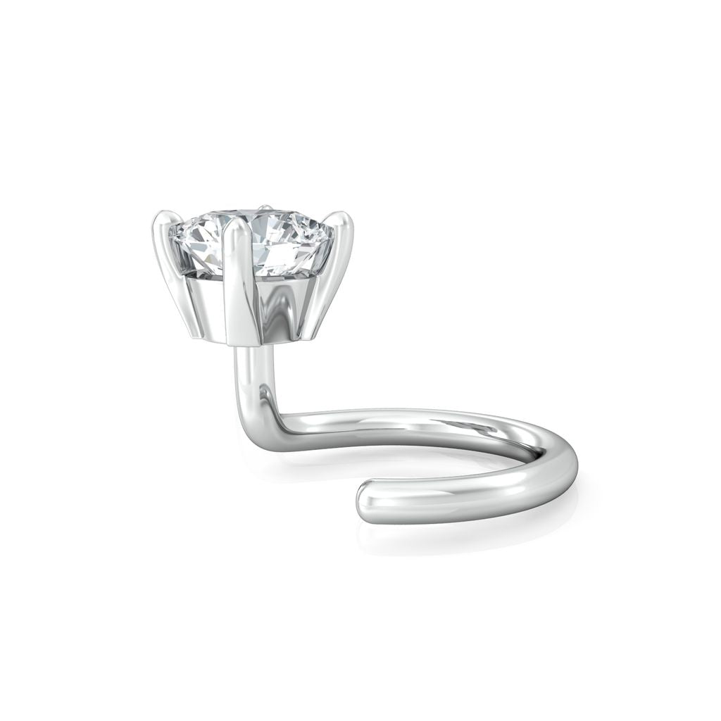 Solitaire Extraordinaire Diamond Nose Pins