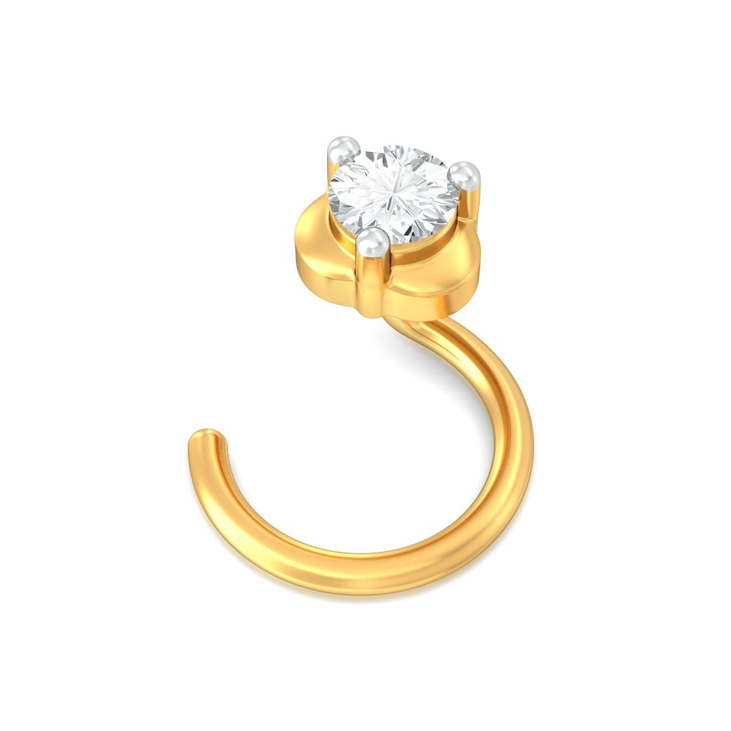 Trifecta Diamond Nose Pins