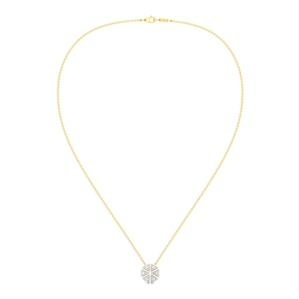Flaunt Floret Diamond Necklaces