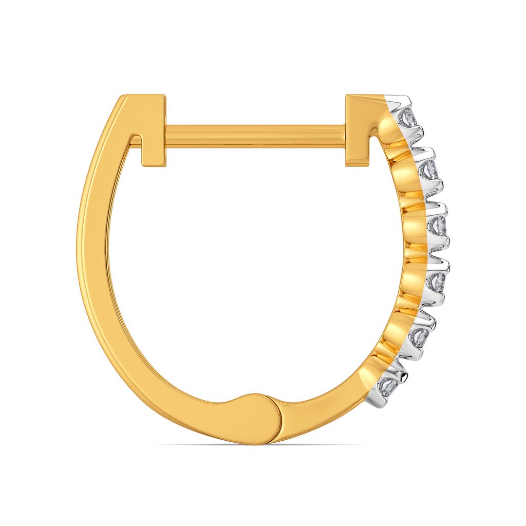 Linear Lane Diamond Earrings