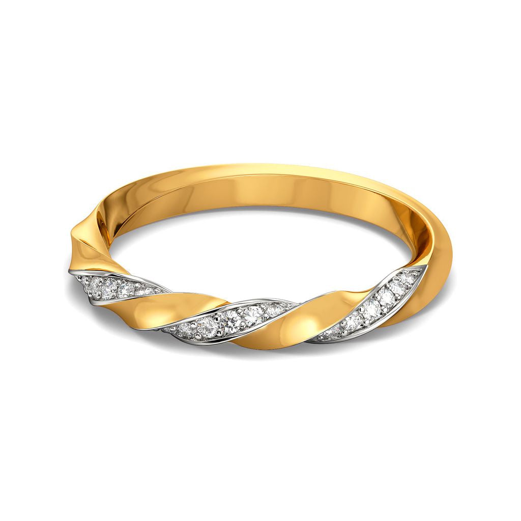Twister Story Diamond Rings