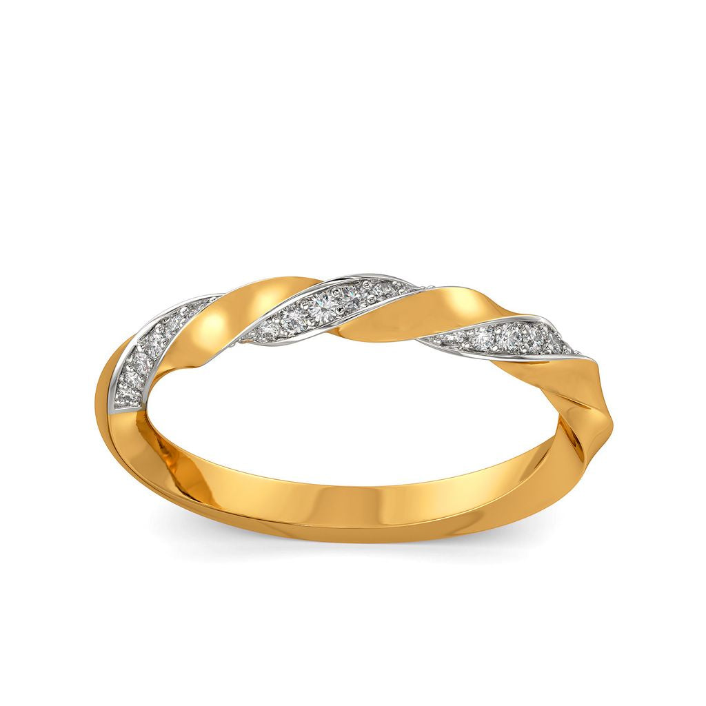 Twister Story Diamond Rings