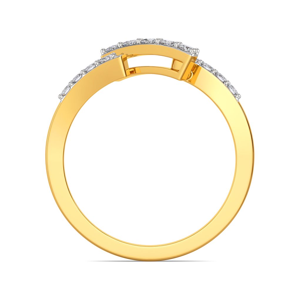 Slant Dance Diamond Rings