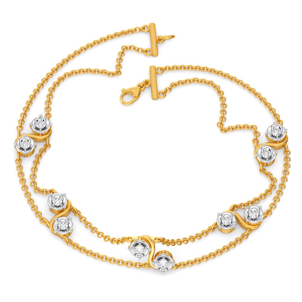 Dazzle Divine Diamond Bracelets