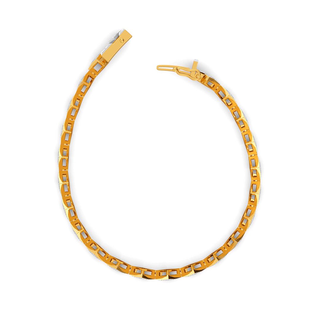 Elegant Lozenge Diamond Bracelets