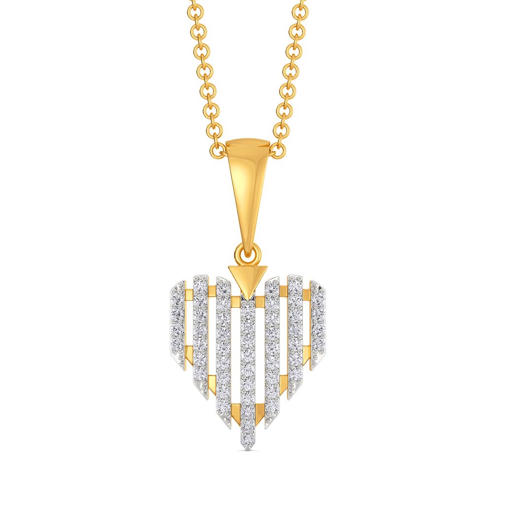 French Milieu Diamond Pendants