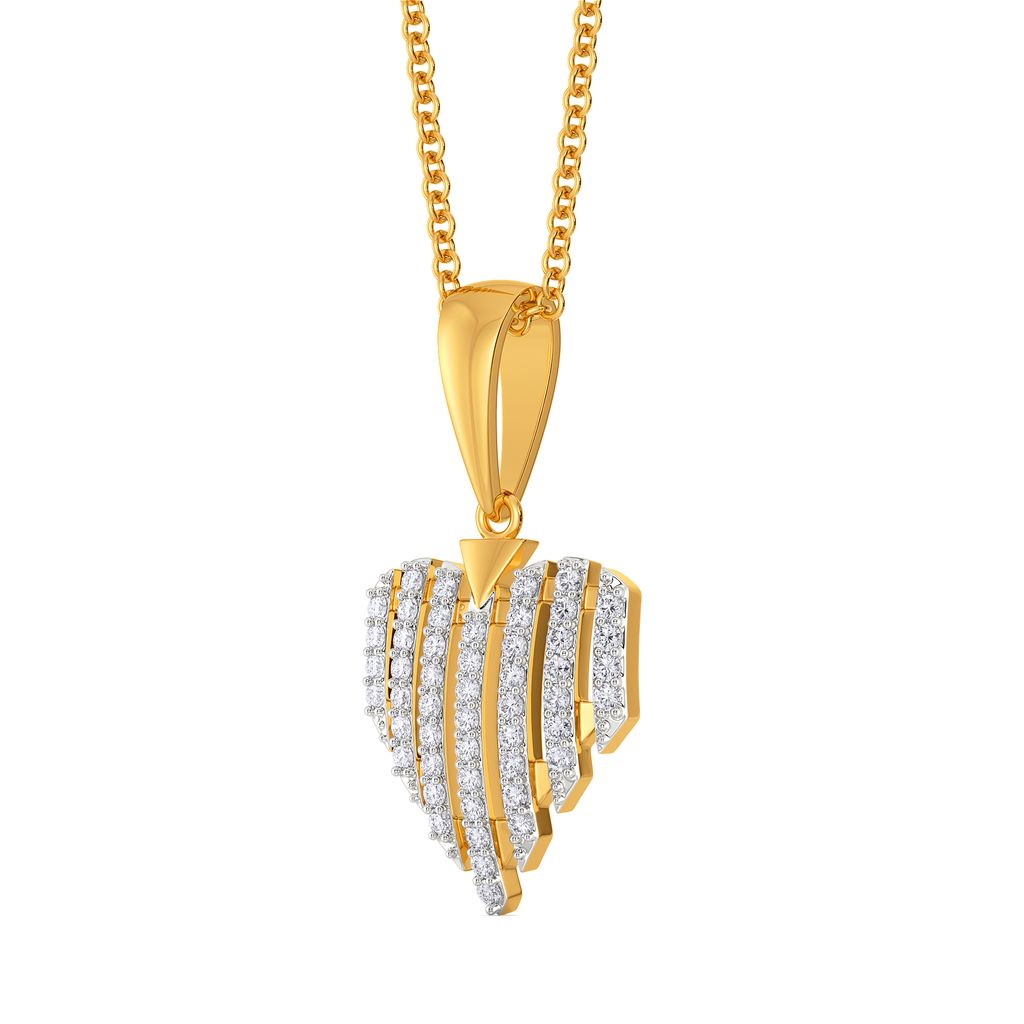French Milieu Diamond Pendants
