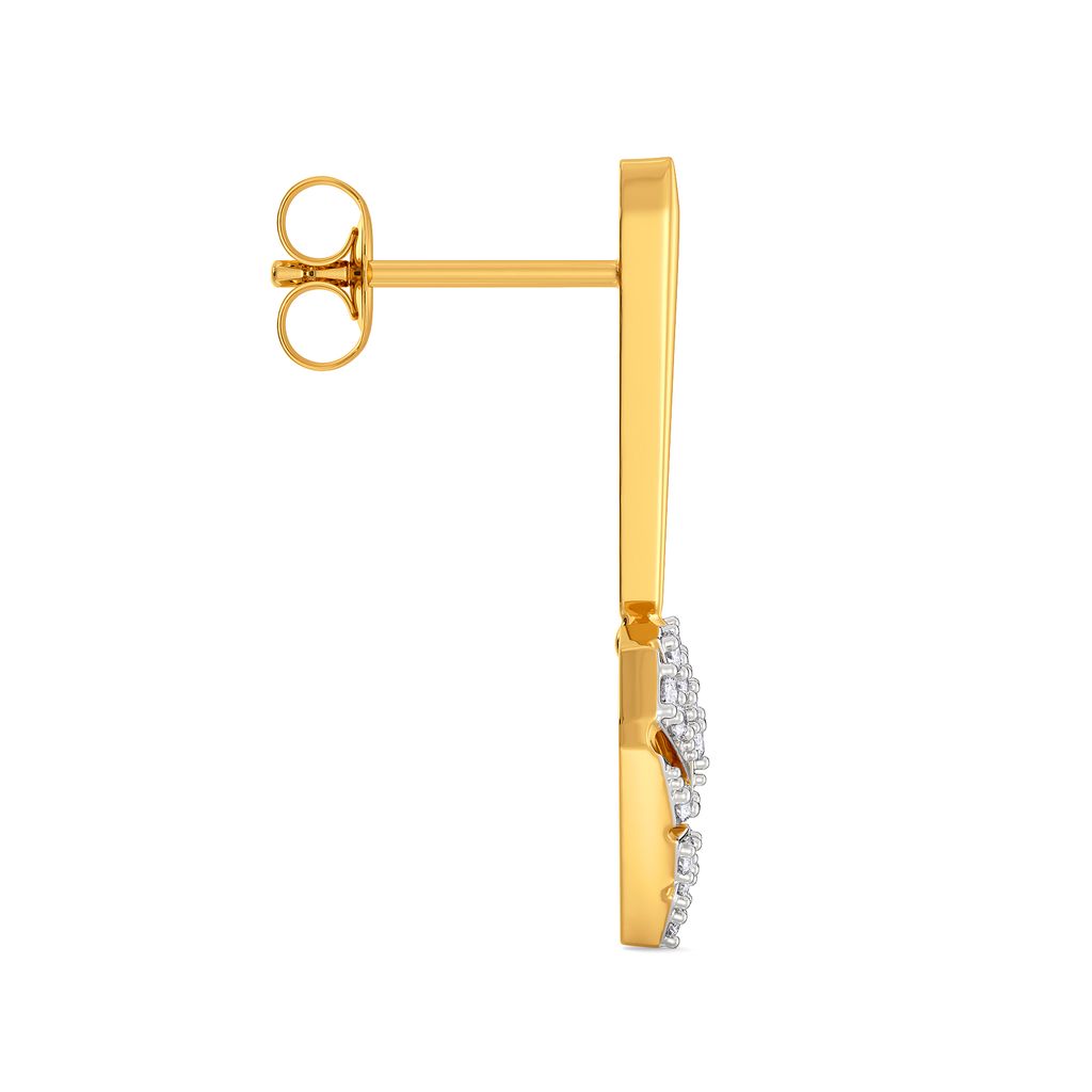 Pattern O Love Diamond Earrings