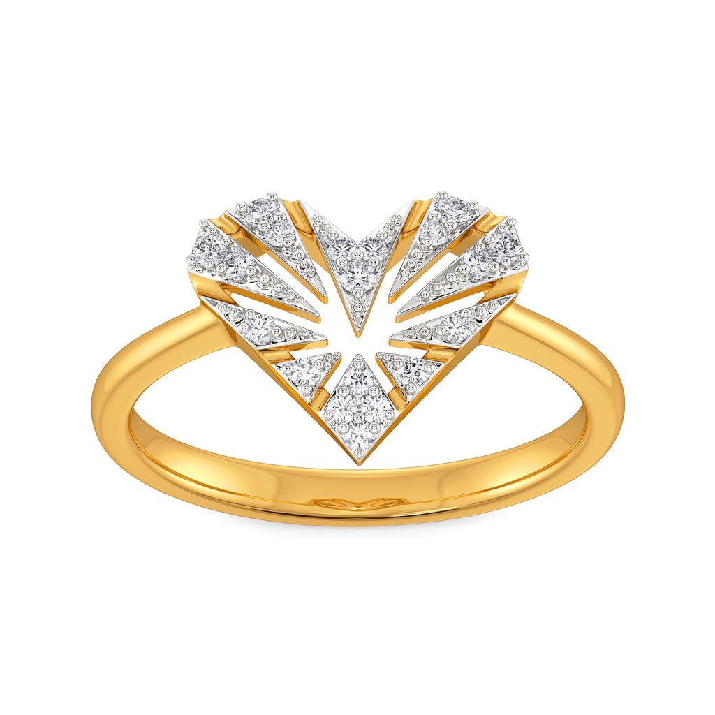 Pattern O Love Diamond Rings