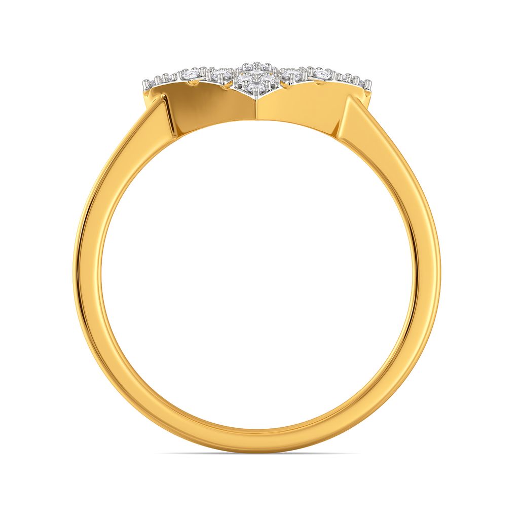 Pattern O Love Diamond Rings