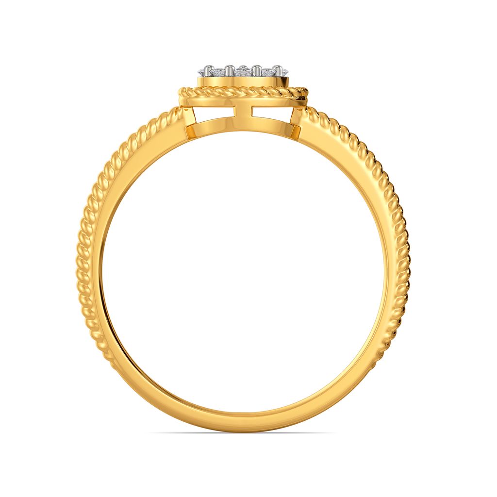 Tier N Twist Diamond Rings