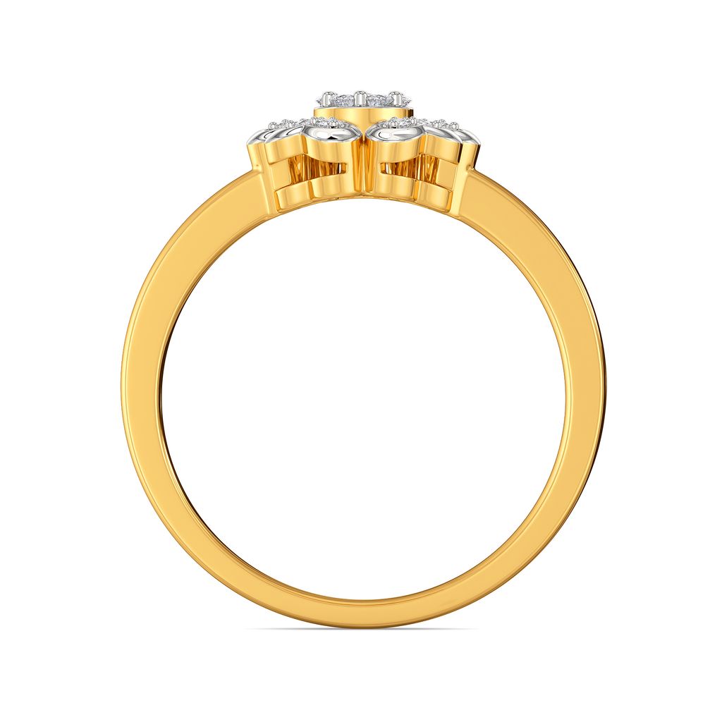 Vogue of Heart Diamond Rings