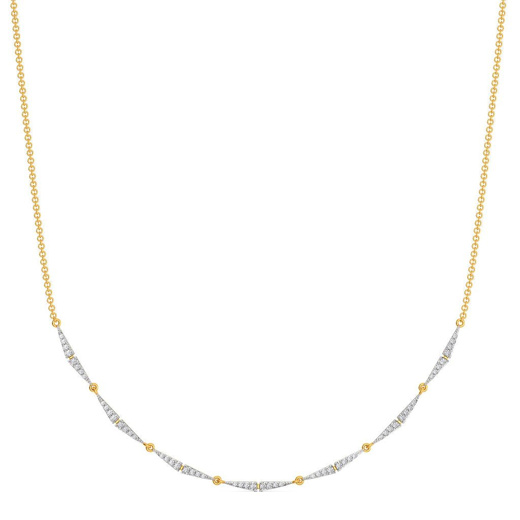Tri to Tempt Diamond Necklaces
