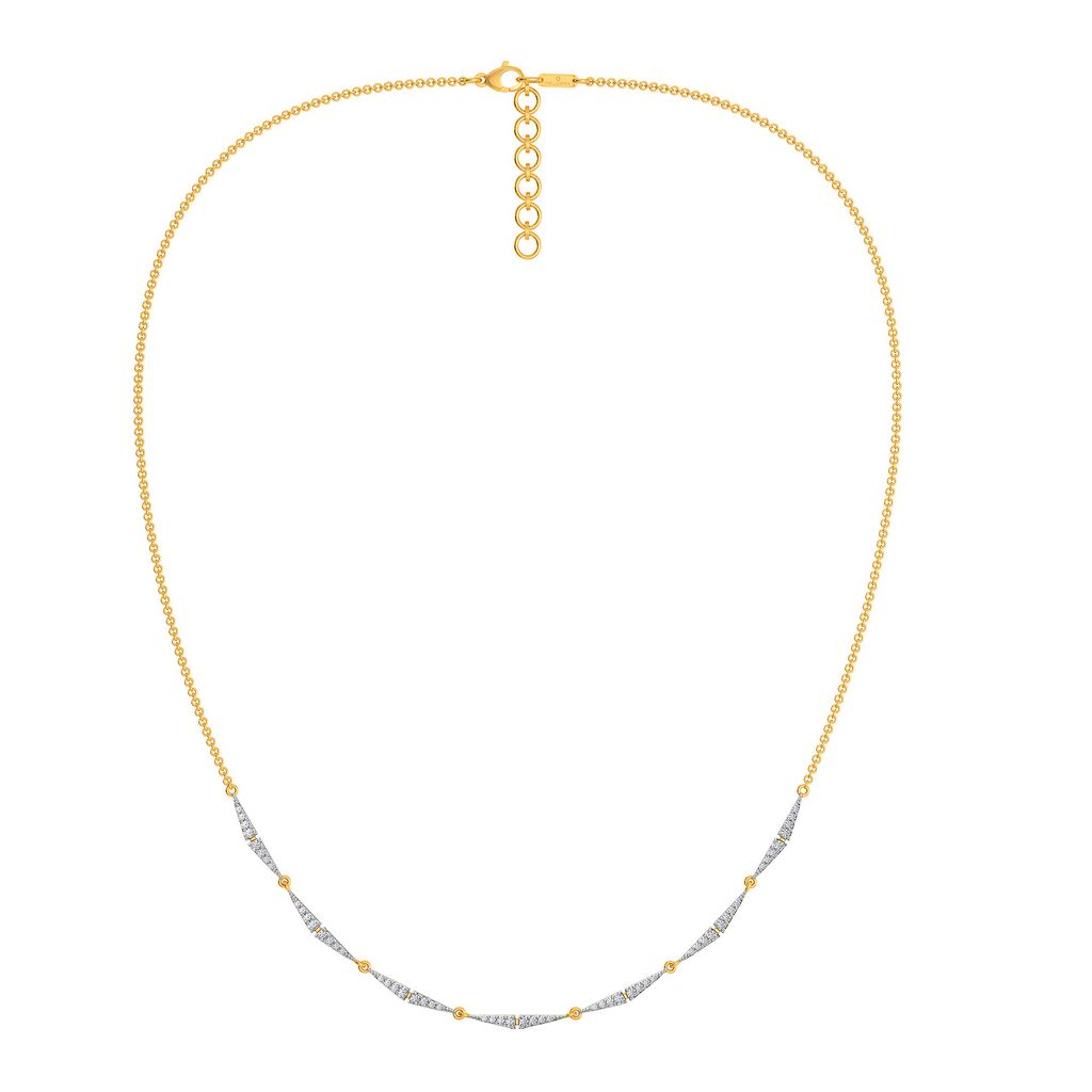 Tri to Tempt Diamond Necklaces