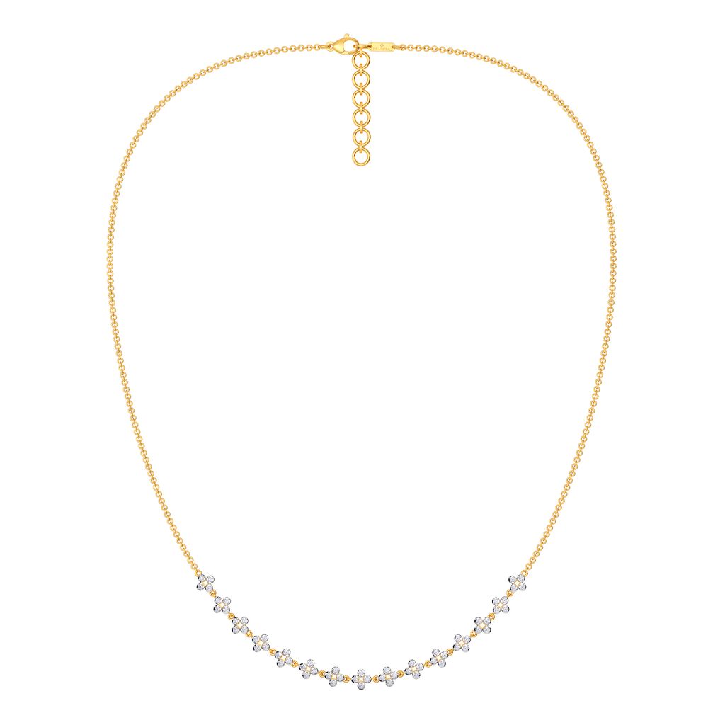 Fleur de la Fun Diamond Necklaces