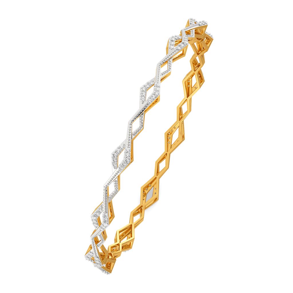 Glitz O Glam Diamond Bangles