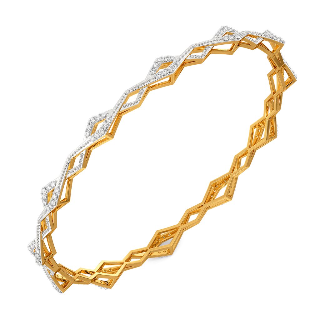 Glitz O Glam Diamond Bangles