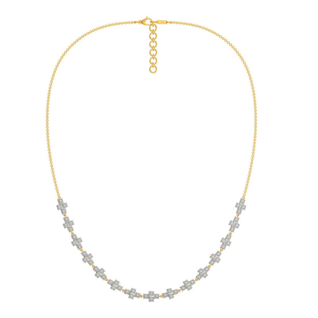 Geo Jaunts Diamond Necklaces