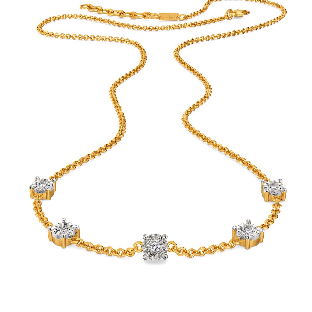 Dazzle Drama Diamond Necklaces