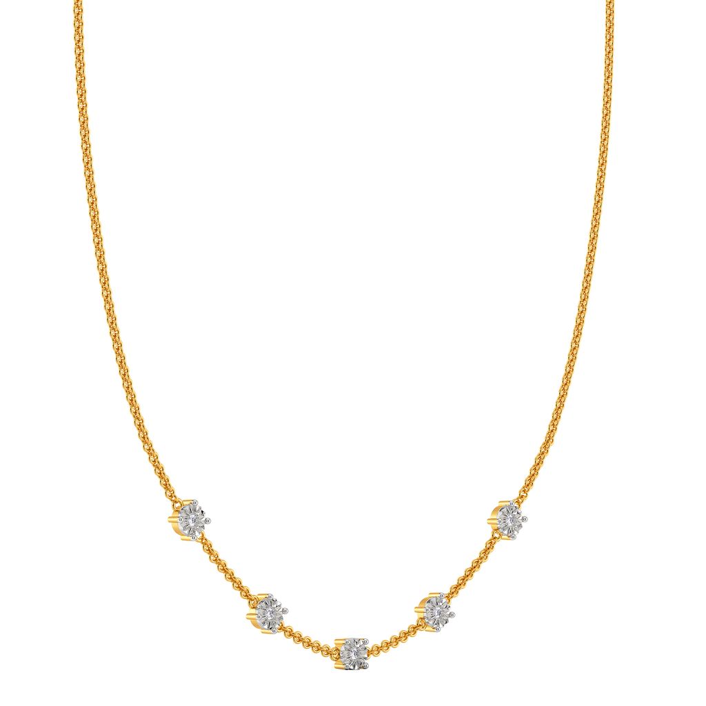 Dazzle Drama Diamond Necklaces