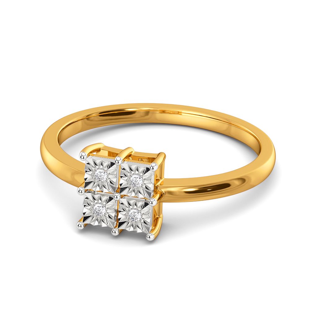 Rhomb N Razzle Diamond Rings