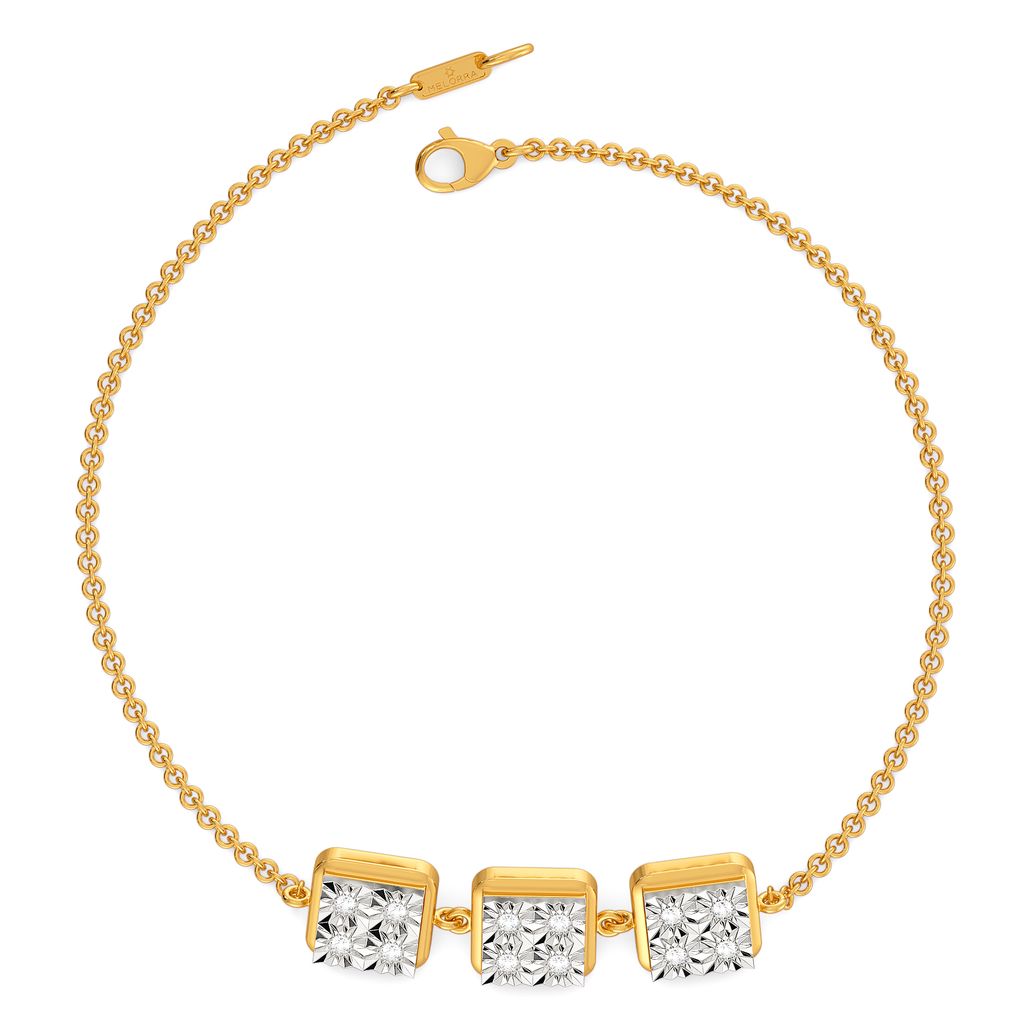 Boxy Banter Diamond Bracelets
