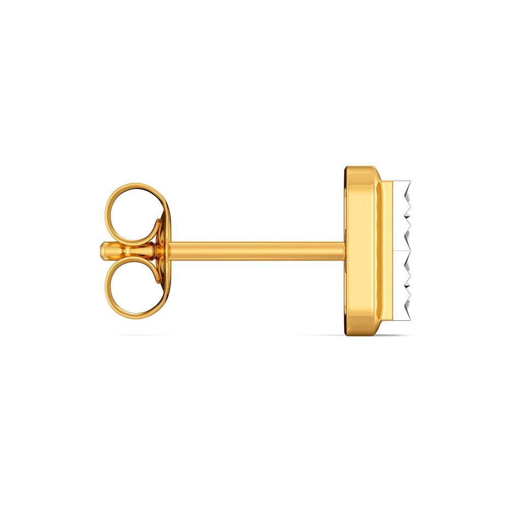 Boxy Banter Diamond Earrings