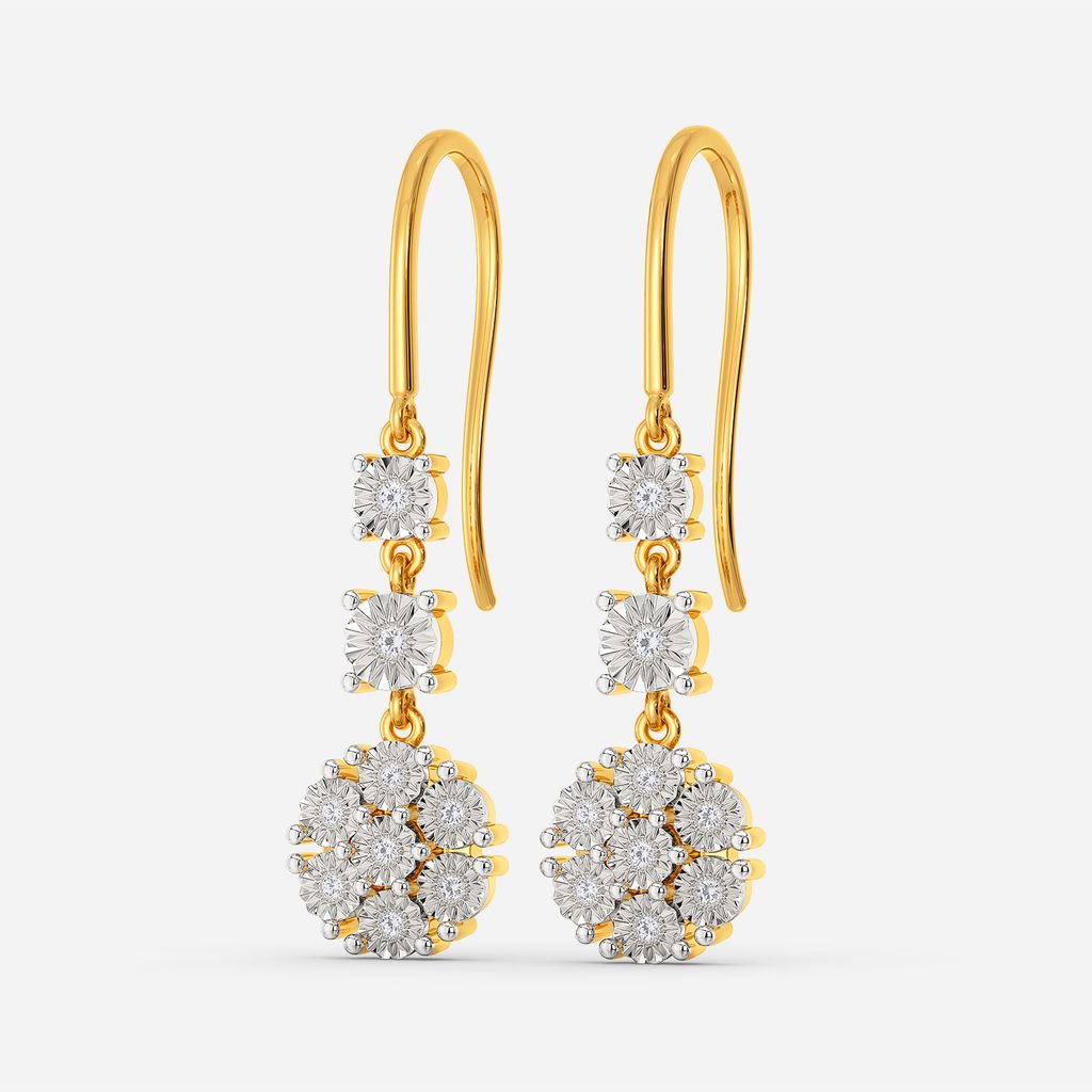 Glint A Flair Diamond Earrings