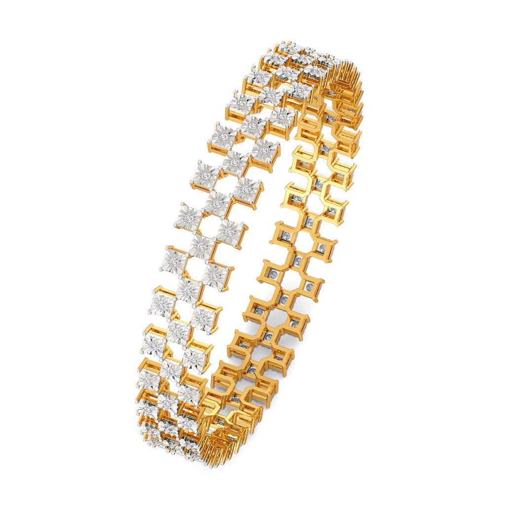 Scrabble Dazzle Diamond Bangles
