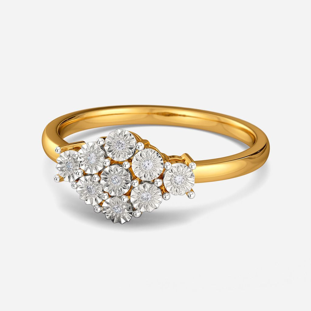 Round N Rad Diamond Rings