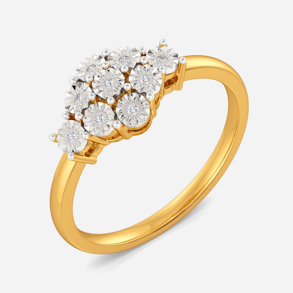Round N Rad Diamond Rings