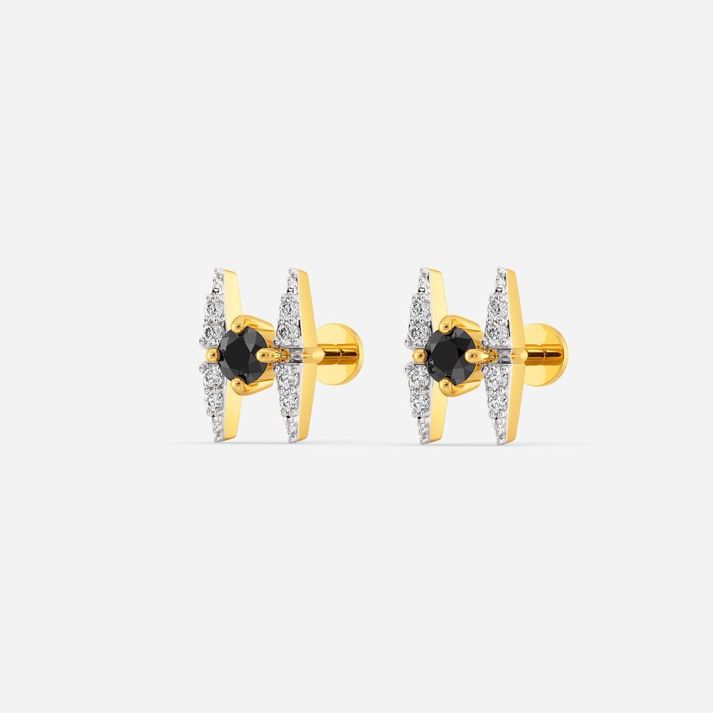 Into the Night Diamond Earrings