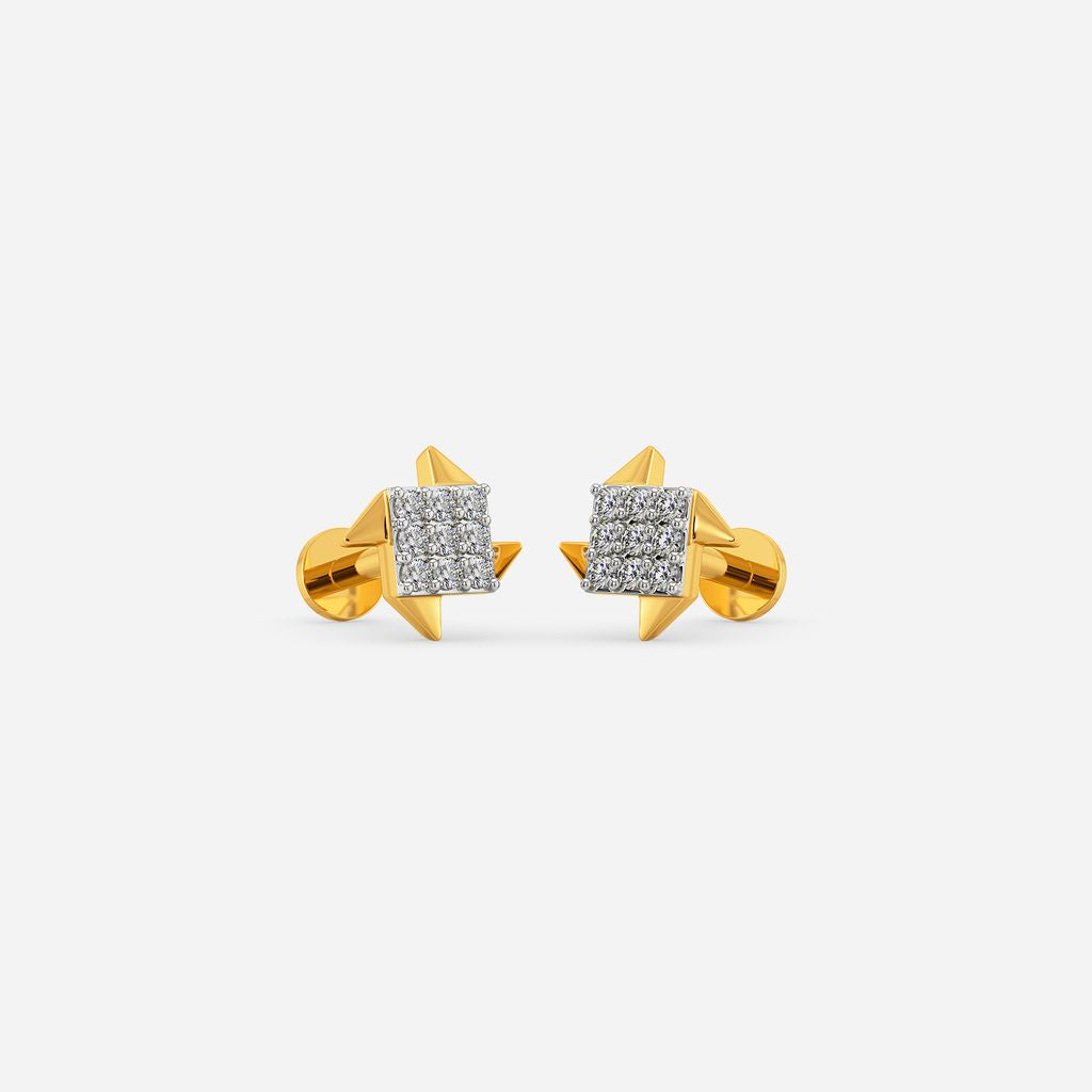 Glint Glitz Diamond Earrings